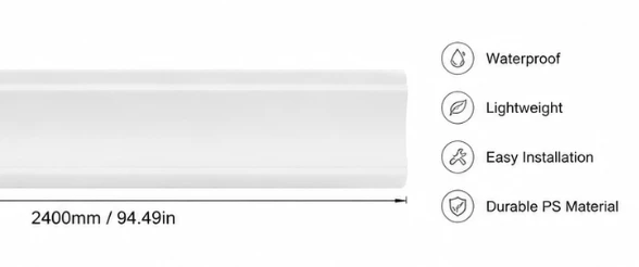 Premium PS Skirting Board For Modern Interiors best