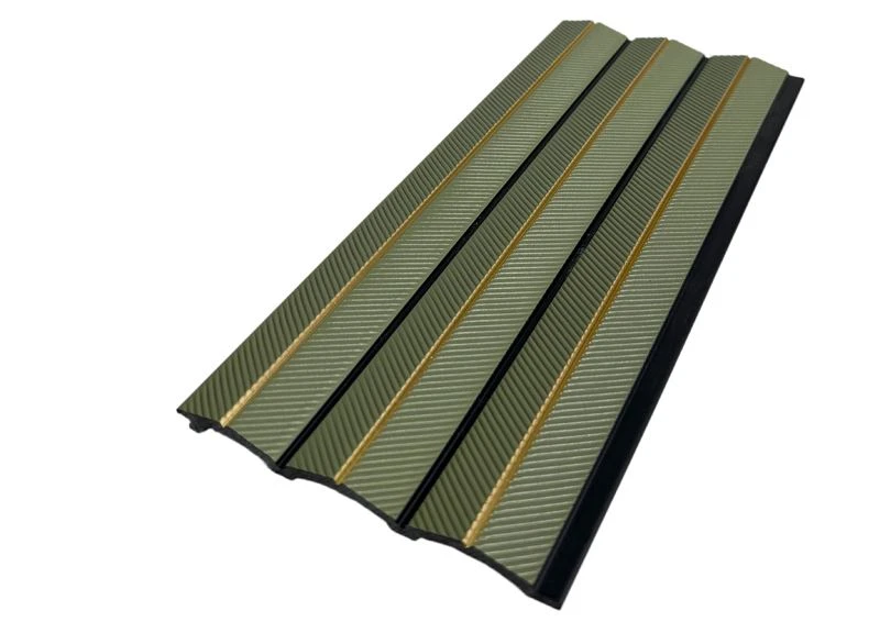 Olive Gold Groove PS דקור פאנל קיר